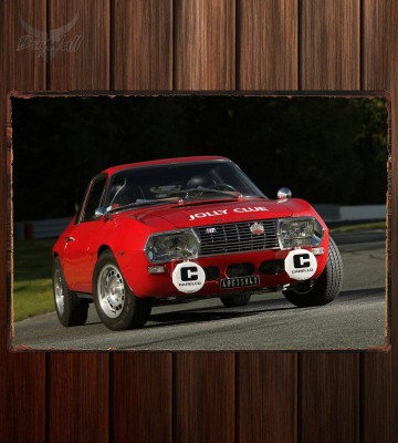 Металлическая табличка Lancia Fulvia Sport Zagato (1 Serie)